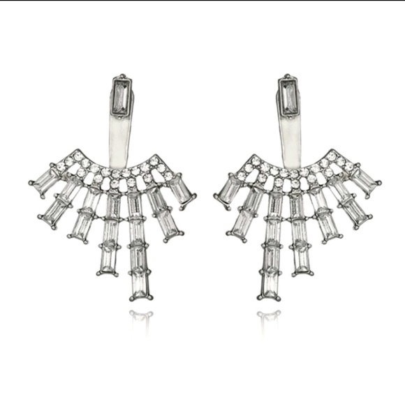 Gorgeous Crystal Earring Jacket - Picture 2 of 2